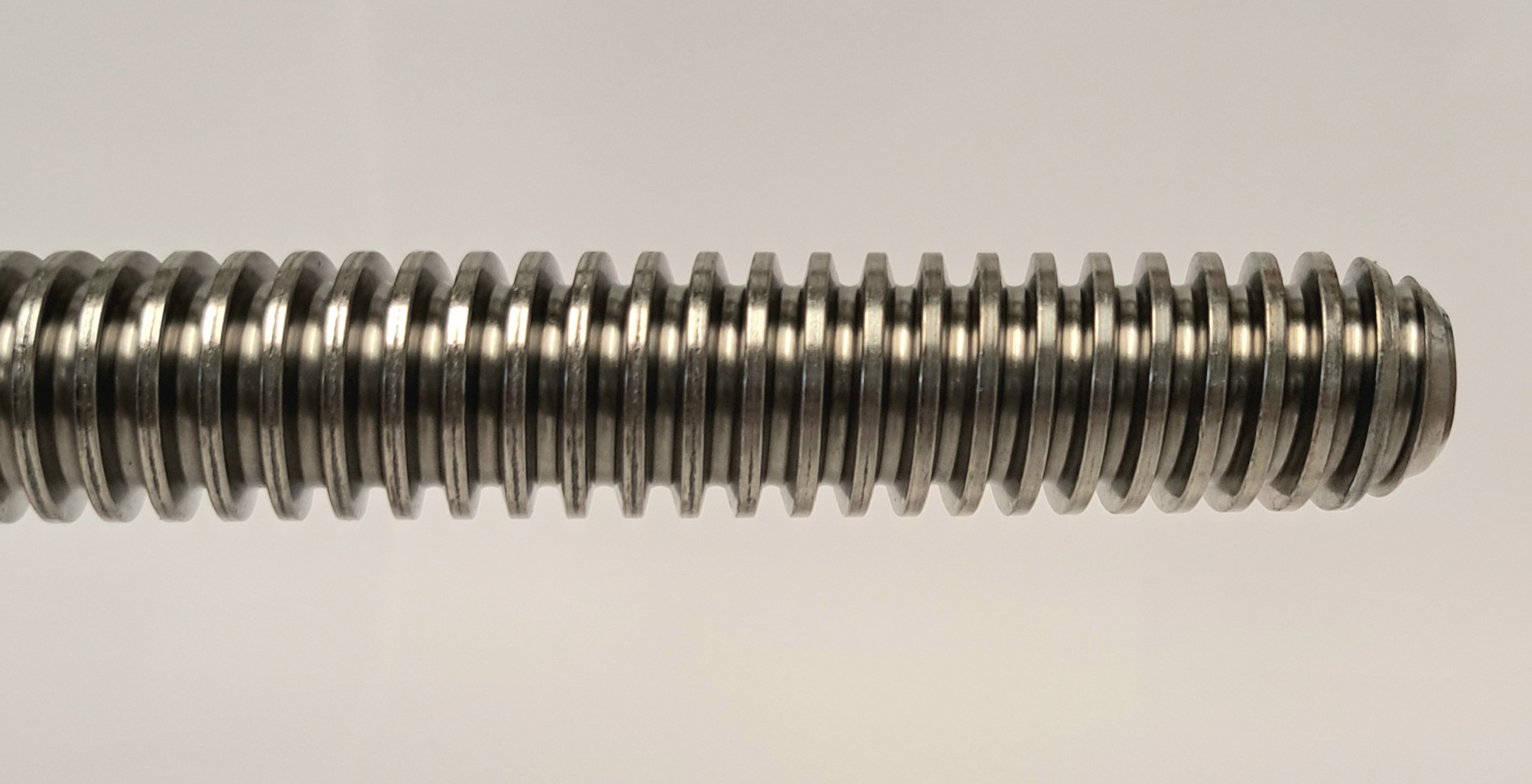 Trapeziumdraad Spindel RVS TR10x2 Links