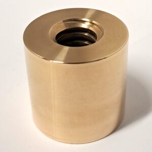 ronde bronzen moer TR32x5  Ø70x70